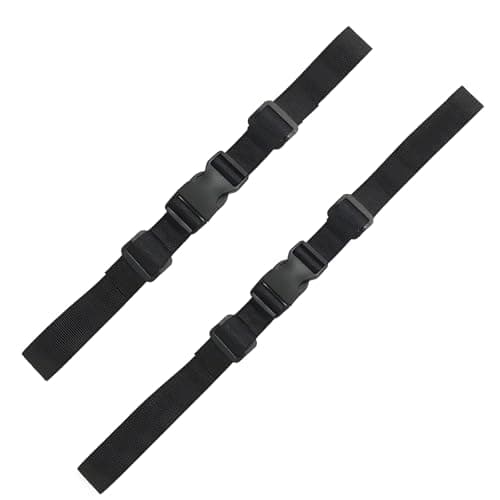 Backpack Chest Strap 2-Pack, Adjustable Sternum Strap & Waist Belt Set with Quick-Release Buckle, Non-Slip Walking & Hiking Strap, Universal Repair Replacement for School Bags, Travel & Outdoor Gear