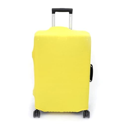 SURALIN 1 x Yellow Elastic Suitcase Cover, Anti-Scratch Medium Suitcase Cover, Travel Accessories — view 5