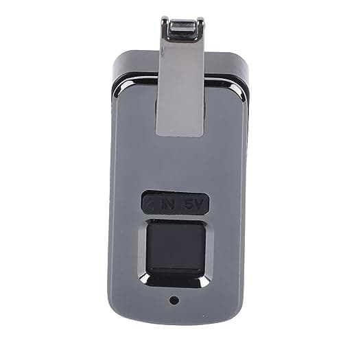 Xiuganpo Biometric Fingerprint Lock Mini Electric Lock Durable for Bags Suitcases Safes 3.7V (Gray) — view 4