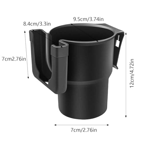 Universal Car Cup Holder Extender – Expandable Vehicle Bottle Organizer for Coffee Water Cup Storage Secure Clip Design for SUV Truck Sedan Road Trip Camping Commuting Travel Use | Automotive Accessor — view 5