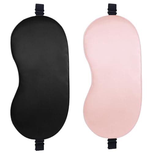 Luoqun88 100% Blackout Sleep Mask—Zero Eye Pressure Eye Mask