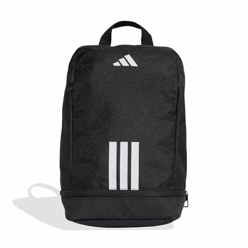 adidas Unisex Tiro Shoebag Shoe Bag, Black/White, One Size