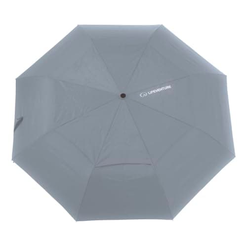 Lifeventure Medium Trek Umbrella Windproof Ripstop Canopy, Grey — view 2