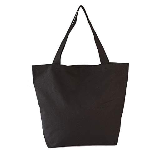 Augbunny Durable 100% Cotton 12oz Canvas Heavy Duty Extra Large Grocery Bag Beach Tote Shopping Bag Multi Purpose Tote. — view 2