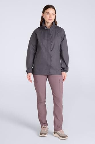 Mountain Warehouse Pakka Womens Waterproof Rain Jacket Grey 10 — view 3