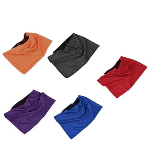 yanwuwa Cooling Towel Set, 5 Piece 30x90cm Sports Towels, Color 2 — view 6