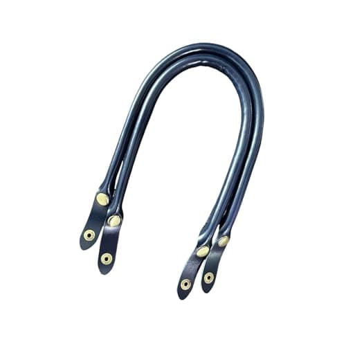 XAGMODSHN PU Leather Handles 47cm with Quick-Release Snaps, Blue — view 5