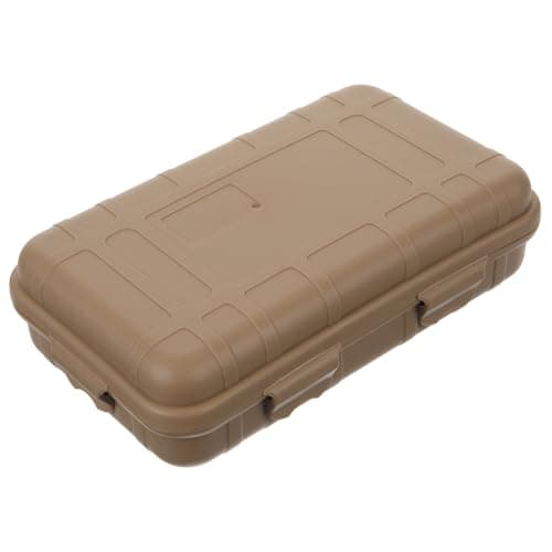 Outdoor Survival Storage Case Khaki Pp Wear-resistant Field Hiking