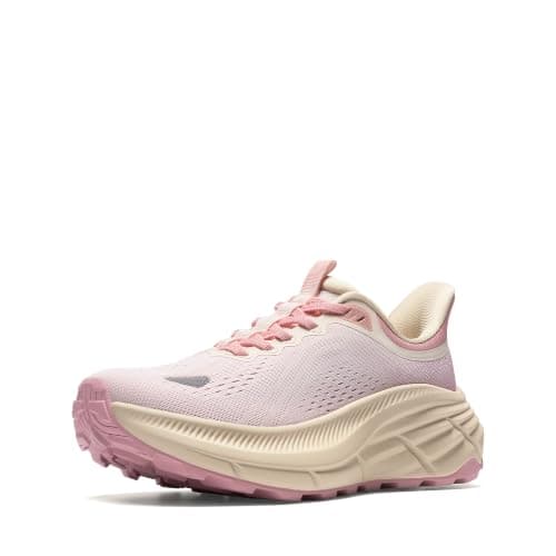NORTIV 8 Women's Slip On Trail Running Hiking Shoes,Light Pink,6