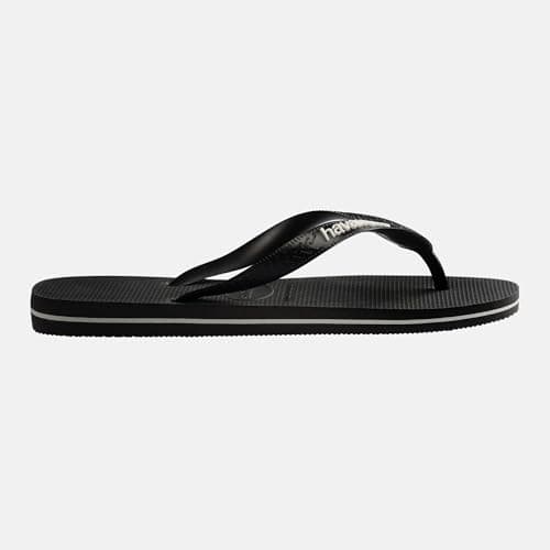 Havaianas Logo Filete Men FlipFlop Black/White/Black 6.5/7 UK — view 3