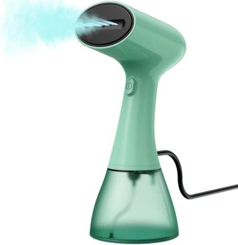 OLAYMEY Clothes Steamer 1800W Handheld, 400ml Tank, 20s Fast Heat-up (T201)