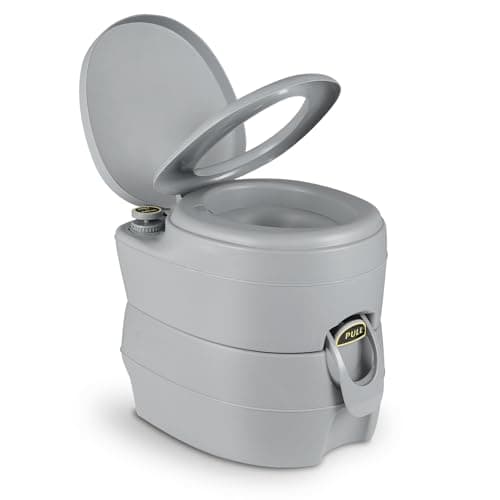 TANGZON 20L Portable Camping Toilet Porta Potty with Flush Pump