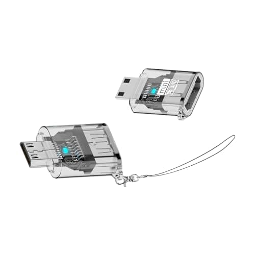 USB Type C Adapter, Instant Plug & Portable Universal Connection | Type C Converter For Phone | For Men Women Boys Girls Young People Keyboard Card Reader And Phone