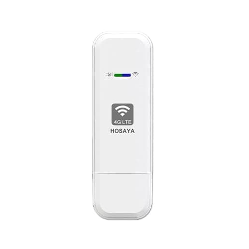 HOSAYA 4G SIM card WiFi Modem Portable USB 4G Router with SIM Card Slot High Speed Portable Travel Hotspot Mini Router Unlocked 4G dongle