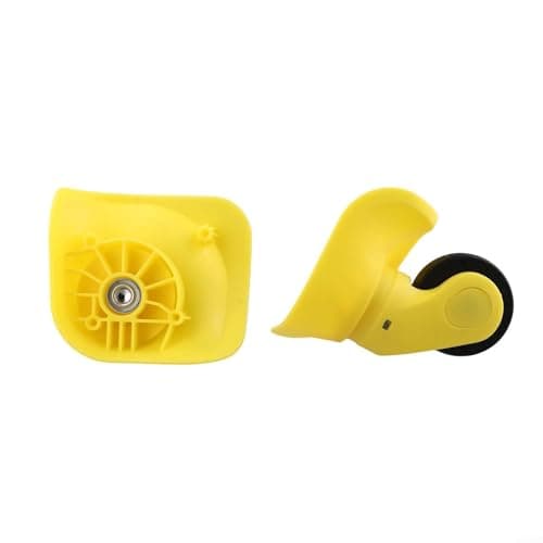 Luggage Wheel Repair Kit 2 Pairs Wear Resistant(Yellow L) — view 2