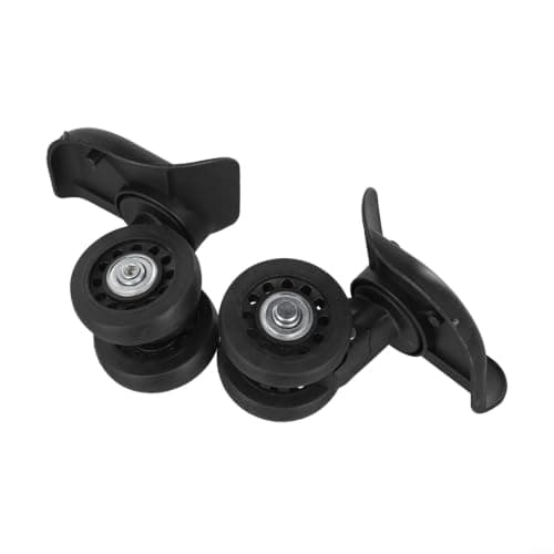 Suitcase Replacement Wheels 2 Pack Heavy Duty Luggage Wheel Repair Kit Silent Rolling Castors for Travel Trolley 55mm Diameter — view 3