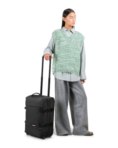 Eastpak TRANVERZ S Suitcase, 51 x 32.5 x 23 cm, 42 L - Black (Black) — view 2