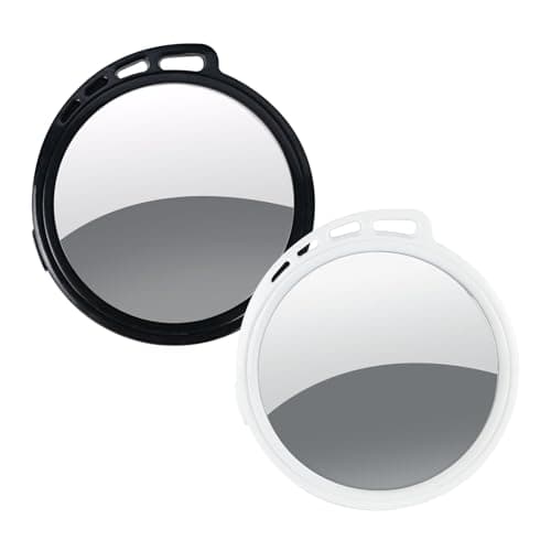 Air Tracker Tag, Item Finder Bluetooth Smart Tracker Tags Works with Apple Find My App (iOS Only) (2pcs White&Black)