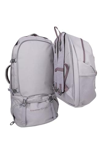 Mountain Warehouse Traveller 60L + 20L Travel Backpack Lilac RWF — view 3