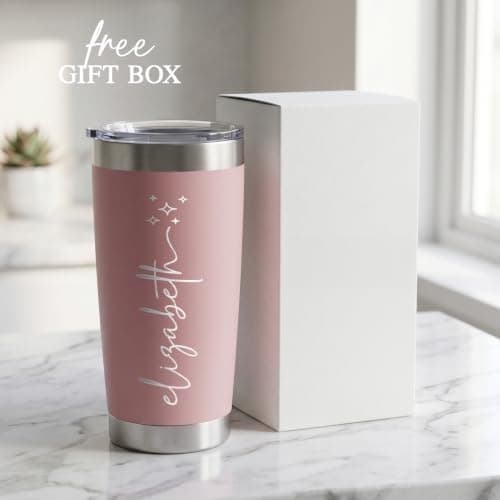 Gifts Refined Personalised Engraved Travel Mug Tumbler — view 3