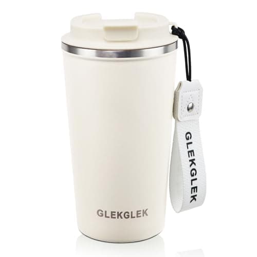 GLEKGLEK Insulated Travel Mug 500ml, Hot & Cold Drinks