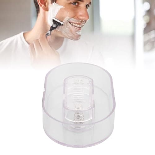 Naroote Push Beard Cleaner Agent, Chin Cutter Portable Size Water Saving for Use on Travel (Transparent) — view 5