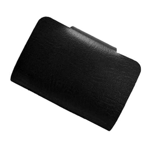 24 Slot Basic Card Holder for Men or Women | Black PU Leather Card Wallet | Slim Light Credit Card Wallet | Minimalist Small | Drivers License | Business Cards | Debit | Cardholder Pockets Organiser — view 6