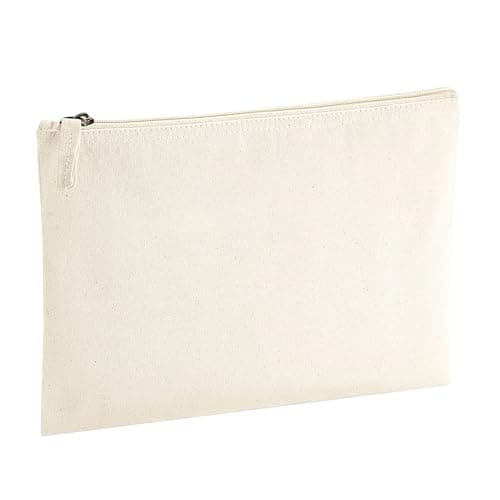 Westford Mill W830 EarthAware™ Organic Accessory Pouch - Eco-Friendly, Natural Fiber, Stylish Pouch, Sustainable Carryall - Size M — view 4
