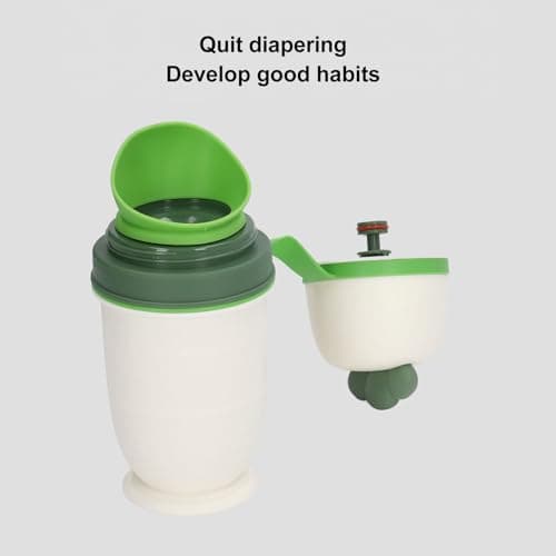 Kids Portable Urinal, Leakproof Travel Potty Bottle for Boys and Girls, Child Pee Cup Emergency Toilet, Easy to Clean, with Soft Funnel, for Car Travel Camping (White) — view 6