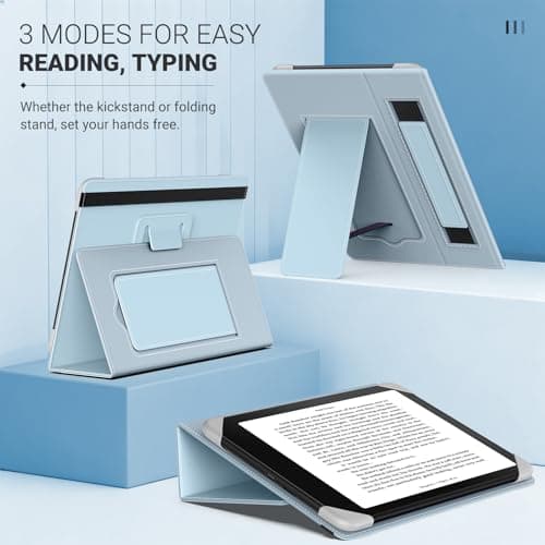 MoKo Case for 6.8,7 Inch eReaders Tablets, Sky Blue — view 4