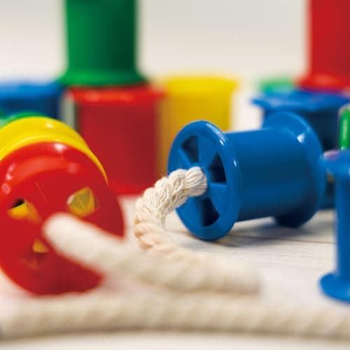 Galt Cotton Reels, Threading Toy, Ages 3 Years Plus, 20 Count (Pack of 1) — view 3