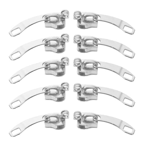 5 Pairs Zipper Repair Set for Backpacks and Luggage
