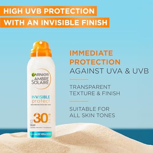 Garnier Ambre Solaire Face SPF Invisible Protect Dry Mist SPF 30 150ml — view 2