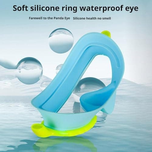 Kids Swimming Goggles with Nose Cover, HD Wide View Anti-Fog UV Protection Swim Goggles, No Leak Adjustable Clip on Swim Mask for Boys Girls Youth 4-16 — view 5