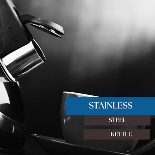 Premium Stainless Steel Whistling Kettle | 10 Colors | Stove top | Non-Drip Pouring Spout | Cool Touch Handle | Whistling Spout | 2.5L Capacity (Metallic Green) — view 4