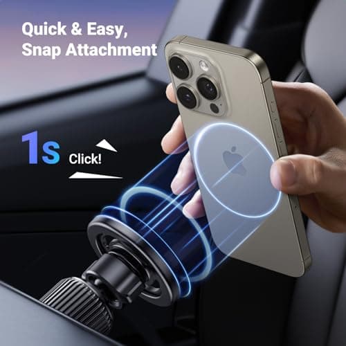 UGREEN Car Phone Holder Magsafe Car Mount Air vent Magneitic Phone Cradle — view 3