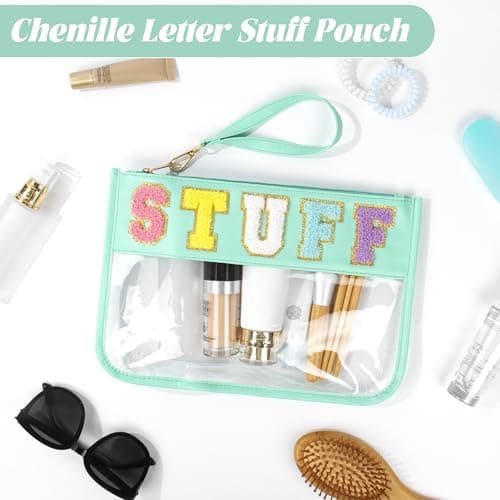 BuyCard Mint Green Clear Stuff Bag for Travel — view 6
