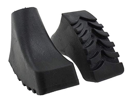 4X Shoe Shaped Trekking Hiking Stick Ferrules Tips (12mm) by Lifeswonderful — view 3