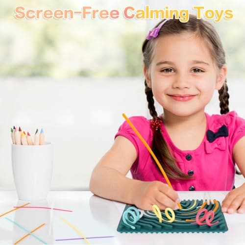 ddLUCK Sensory Activity Board for Autism ADHD, Fidget Toys for Kids Adults — view 5