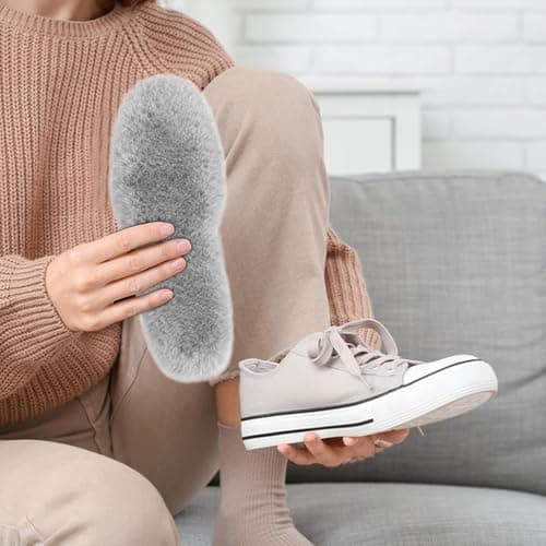 Slipper Footwear Pads - 38-41cm Cuttable Range, Heavy Damping Wools, Extra Fleece Orthoses | North Pole Expedition Trekking Hunting Climbing Travel Skating Backpacking Hiking Daily — view 5