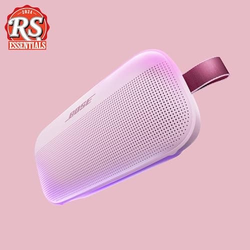 Bose SoundLink Flex Portable Bluetooth Speaker (2nd Gen), Small Portable Wireless Outdoor Speaker with Hi-Fi Audio, Up to 12 Hours Battery Life, Waterproof and Dustproof, Petal Pink - Limited Edition — view 2