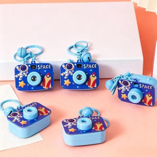 Camera Projector Toy Space Astronaut LED Projector Backpack Decor — view 5