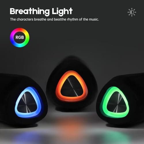 Ykall Bluetooth Speaker 20W, Portable Bluetooth Speaker Wireless with FM Radio, HD Stereo 36-Hours Playtime, IPX6 Waterproof, Wireless Stereo Pairing, With RGB Lights for Outdoor, Travel, Home — view 5