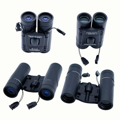 8x21 Compact Binoculars for Adults & Kids, Portable Foldable Telescope with BAK4 Prism & FMC Coating, Lightweight Pocket Binoculars for Bird Watching, Sports, Travel, Theatre, Gifts — view 5