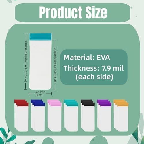 WACCOMT Pack Reusable Protein Powder Travel Container to Go for Gym Fitness — view 3
