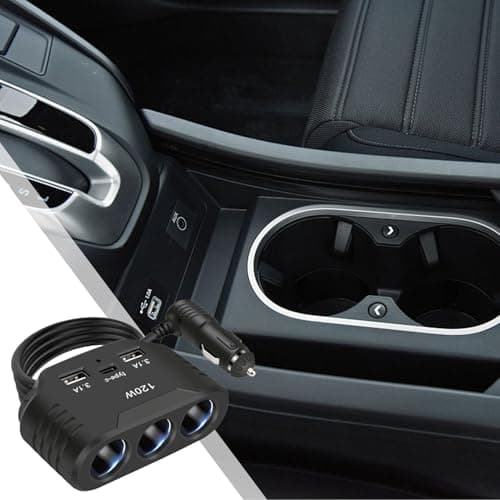 120W USB C Car Charger, Car Phone Charger, Fast Charge USB Car Charger, Fast Charge Adapter Effective for All Vehicles, and Travel — view 5