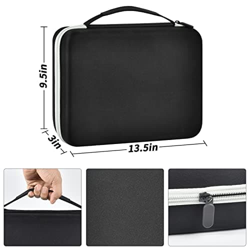 PAIYULE 140 Battery Organiser Storage Case with BT168 Tester Black — view 3