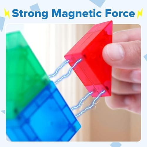 YPLUS Magnetic Tangram Puzzle for Kids, Montessori STEM Travel Toys — view 3
