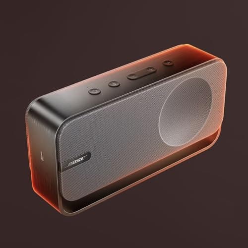 Bose SoundLink Home Speaker, Premium, Portable and Wireless Bluetooth Bookshelf Speaker, Up to 9 Hours Battery Life, Cool Grey — view 3