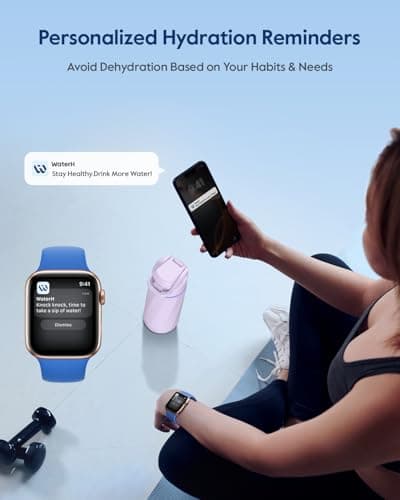 WaterH Boost Smart Water Bottle Tracker with Reminder to Drink Water, 710ml — view 3